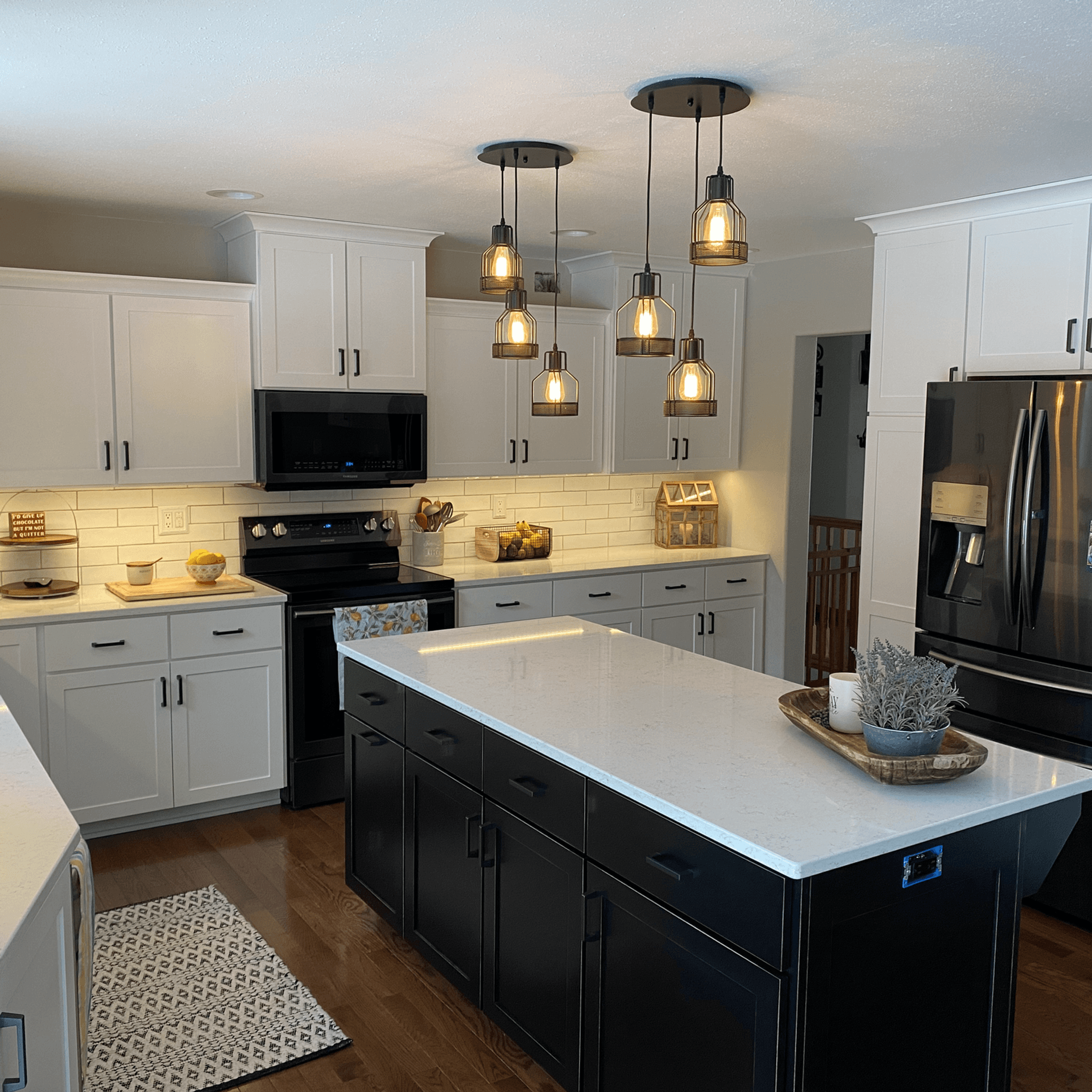 Refacing cabinetry before and after