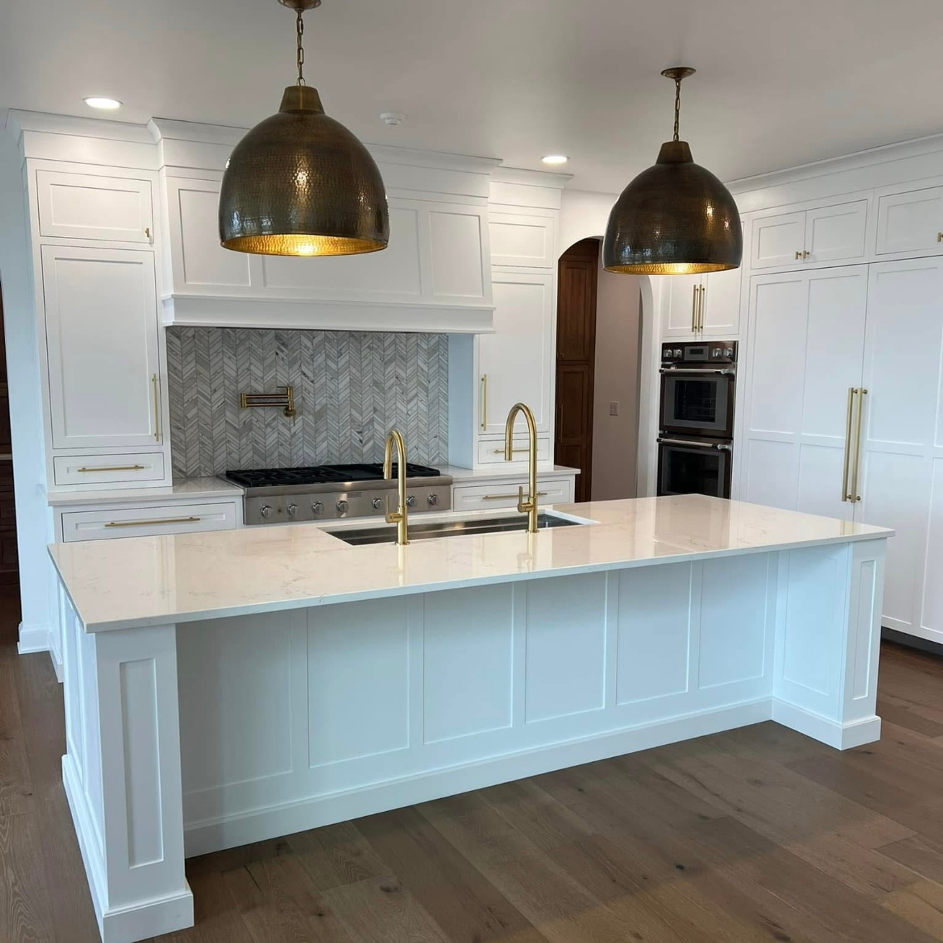 Dovorany kitchen — custom cabinetry
