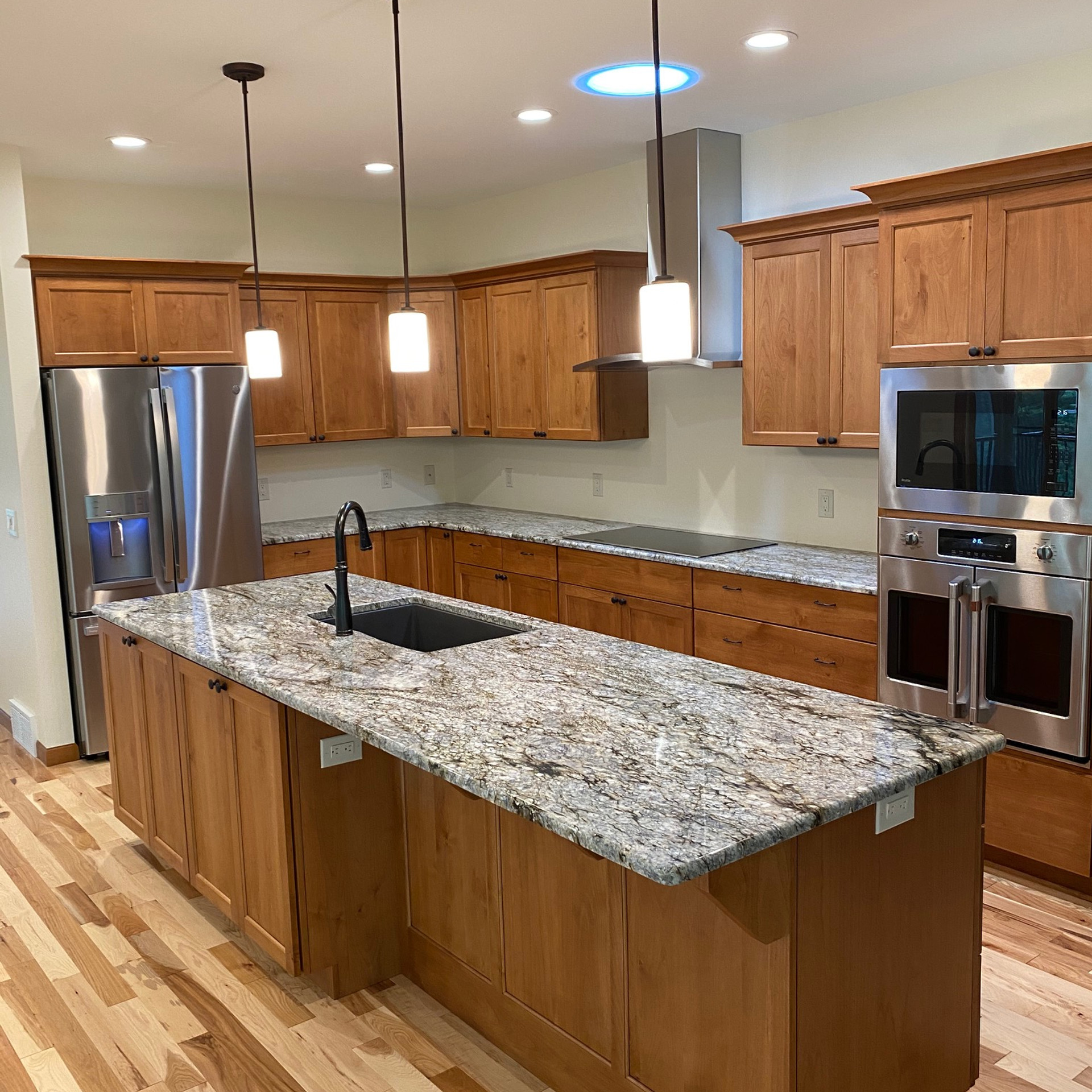 Wurman project — custom cabinetry
